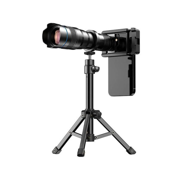 کیت لنز گرین لاین مدل GN36XTELENS در رنگ بندی مشکی است.