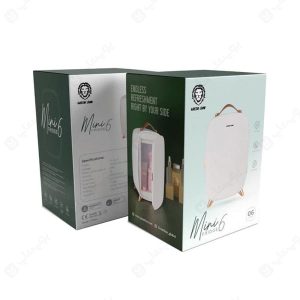 یخچال مینی 6 لیتری گرین لاین مدل Green mini fridge 6 دارای حجم 6 لیتری می باشد.