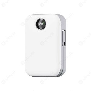 پاوربانک 20000mAh مگ سیف گرین لاین مدل Monaco GNMPB20KTC در رنگ بندی سفید است.