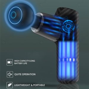 ماساژور تفنگی گرین لاین مدل Relaxante GNFG2500 دارای باتری قدرتمند و کارکرد با نویز پایین است.