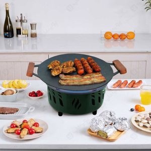 اجاق گاز کمپینگ گرین لاین مدل Seven Burner GN7BCMCTOVE قابل استفاده در هر شرایطی می باشد.