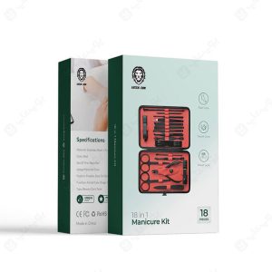 کیت مانیکور 18 در1 مسافرتی گرین لاین مدل GNMTRVL18 در بسته بندی مناسب می باشد.