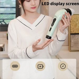 برس شستشو برقی چند منظوره مدل JY-6010 دارای باتری با ظرفیت مناسب می باشد.