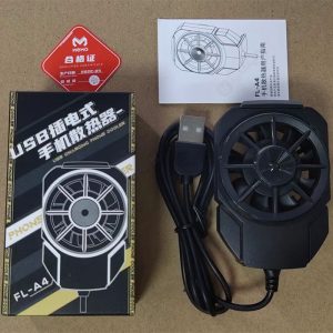 فن خنک کننده گوشی موبایل ممو مدل FL-A4 با رابط USB می باشد.