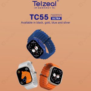 ساعت هوشمند تلزیل مدل TC55 با تنوع رنگ می باشد.