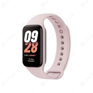 ساعت هوشمند شیائومی مدل Band 8 Active در رنگ بندی صورتی است.