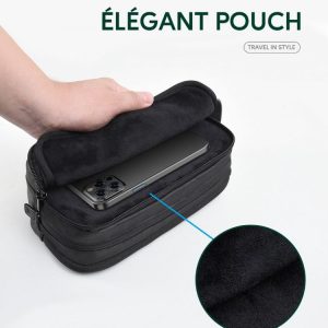 کیف دستی گرین لاین مدل Elegant Pouch دارای الیاف بسیار نرم می باشد.