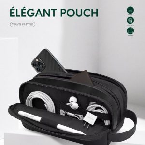 کیف دستی گرین لاین مدل Elegant Pouch دارای فضای نگه داری لوازم جانبی موبایل