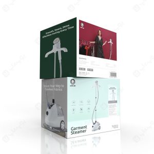 طراحی ایستاده و قابل حمل اتو بخار ایستاده 2000W 1.8L گرین لاین مدل Garment Steamer، امکان حمل آسان و استفاده به‌راحتی را در هر مکانی فراهم می‌کند و به شما امکان می‌دهد لباس‌های خود را همیشه در وضعیت بی‌نقصی نگه دارید.