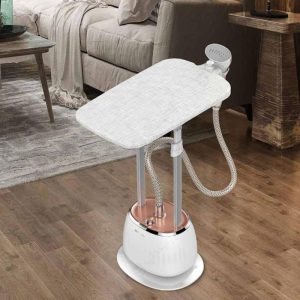 اتو بخار ایستاده 1800W 1.6L گرین لاین مدل Garment Steamer Pro دارای قابلیت تولید بخار مداوم و قدرتمند، این بخاری به سرعت چینش و از بین بردن چین و چروک پارچه‌ها کمک می‌کند.