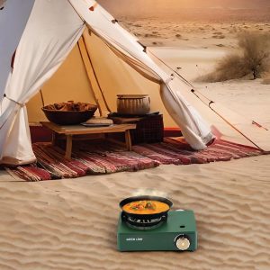 اجاق گاز 4 شعله مینی گرین لاین مدل GN4BUCASTVE