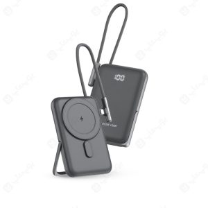 پاوربانک 10000mAh مگ سیف گرین لاین مدل Monte Carlo