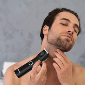 ماشین اصلاح ضد آب بدن 3 در 1 گرین لاین مدل GN3N1TRTMR با استاندارد IPX7 و مقاوم در برابر نفوذ آب می باشد.