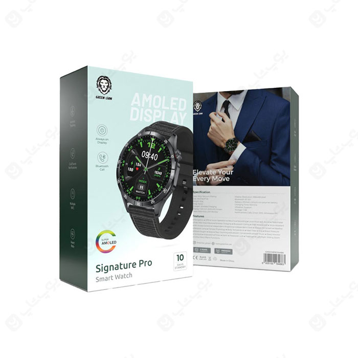 ساعت هوشمند گرین لاین مدل Signature Pro GNSIGNPROSW دارای باتری مناسب می باشد.