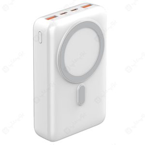 پاوربانک مگنتی 20000mAh فست شارژ الدینیو مدل PQ18 یک دستگاه قدرتمند و قابل اعتماد برای شارژ دستگاه های الکترونیکی است