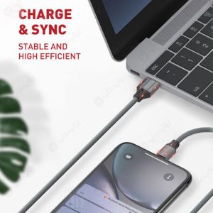 کابل شارژ USB به تایپ C الدینیو مدل LS441 به طول 1 متر مناسب برای شارژ و انتقال داده می باشد.