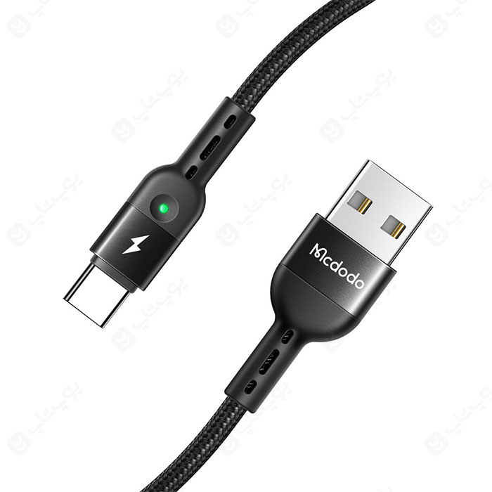 کابل USB به تایپ C مک دودو مدل CA-642 به طول 1.8 متر دارای عمر مفید بالا است.