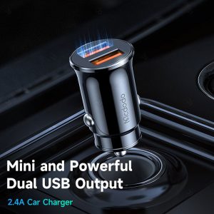 شارژر فندکی 12 وات مک دودو مدل CC-660 در ابعاد بسیار کوچک می باشد.