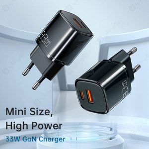 شارژر دیواری 33 وات مک دودو مدل CH-015 در ابعاد کوچک می باشد.
