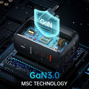 شارژر دیواری 65 وات مک دودو مدل CH-029 با تراشه کنترل جریان می باشد.