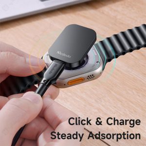 شارژر بی سیم اپل واچ مک دودو مدل CH-206 با قدرت جاذبه بالا می باشد.