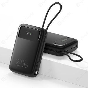 پاوربانک 10000mAh مک دودو مدل MC-325 با کابل لایتنینگ دارای ابعاد فشرده می باشد.