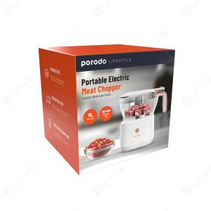 چرخ گوشت و مینی غذاساز 4 کاره پرودو مدل PD-LS41FPR در بسته بندی مناسب قرار دارد.