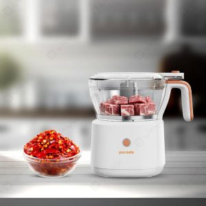 چرخ گوشت و مینی غذاساز 4 کاره پرودو مدل PD-LS41FPR با تیغه های تیز می باشد.