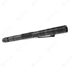 چراغ قوه شارژی 6 کاره پرودو مدل PD-LS91PNFL دارای باتری قابل تعویض است.