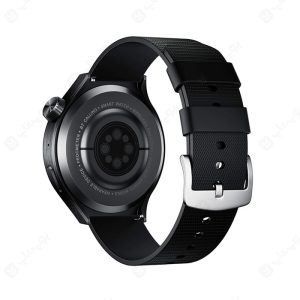 ساعت هوشمند پرودو مدل SFERA AMOLED دارای سنسور در قسمت پشت ساعت است.
