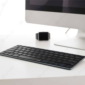 کیبورد بی سیم رپو مدل E6080 با طراحی ظاهری زیبا می باشد.