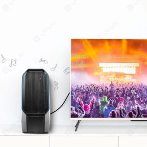 کابل DisplayPort به HDMI با رزولوشن 1080p یوگرین مدل 10202 DP101 به طول 2 متر دارای کابلی منعطف می باشد.
