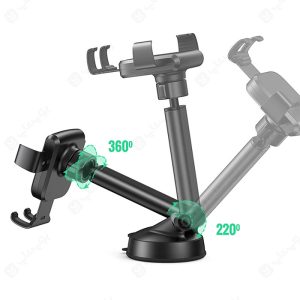 پایه نگهدارنده موبایل یوگرین مدل 60990 LP200 با امکان تغییر زاویه می باشد.