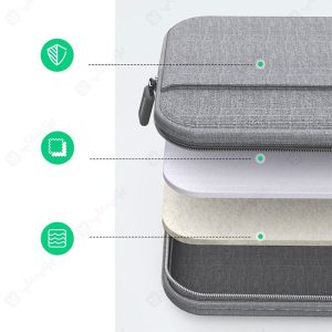 کیف لپ تاپ 13.9 اینچ یوگرین مدل 20448 LP437 دارای لایه های متعدد و کیفیت دوخت عالی است.