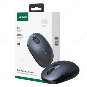 موس بی سیم یوگرین مدل 90550 MU105 بی صدا در بسته بندی مناسب قرار دارد.