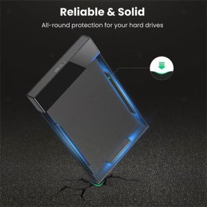 باکس هارد 2.5 اینچ USB 3.0 یوگرین مدل 30848 US221 دارای مقاومت در برابر تنش های کوچک است.