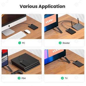 باکس هارد 2.5 اینچ USB 3.0 یوگرین مدل 30848 US221 سازگار با نرم افزارهای مختلف می باشد.