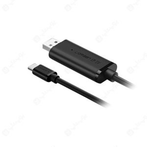 کابل USB2.0 به Type-C یوگرین مدل 70420 US318 به طول 2 متر با انعطاف پذیری بالا و عمر طولانی است.
