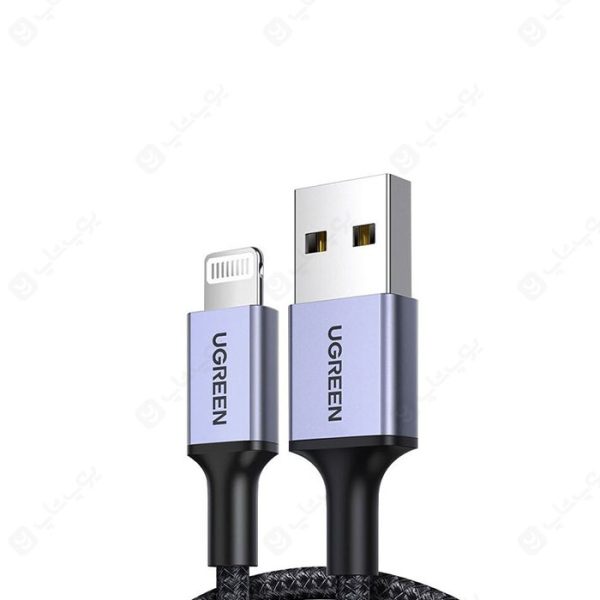 کابل Iphone Lightning یوگرین مدل 20592 US398 دارای قابل انعطاف پذیر است.