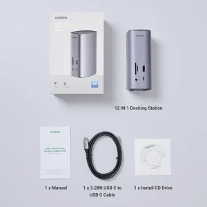 داک استیشن 12 پورت یوگرین مدل CM555 90325