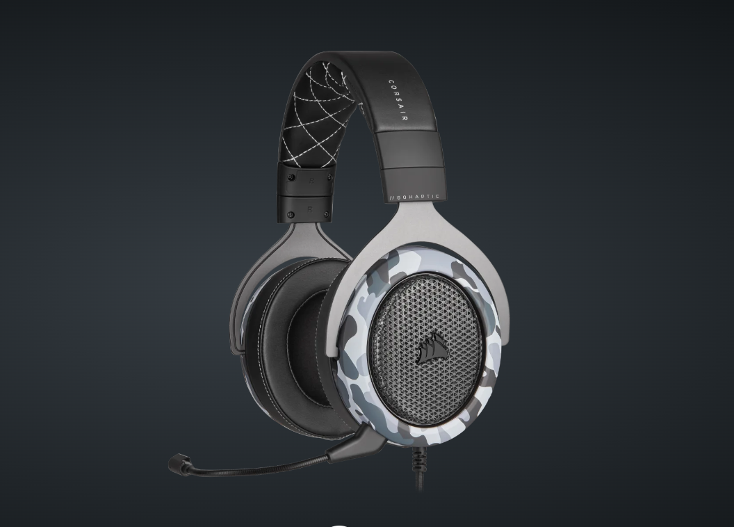 هدست گیمینگ سیمی کورسیر مدل HS60 HAPTIC