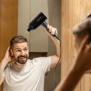 سشوار برقی مسافرتی گرین لاین مدل GL-HDY02 دارای فیلتر دو گانه است.