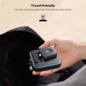 شارژر اپل واچ جویروم مدل JR-WQW03 با داشتن ابعادی متناسب به راحتی قابل حمل است.
