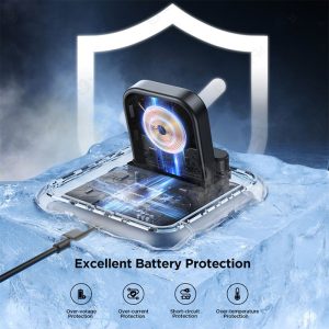 شارژر اپل واچ جویروم مدل JR-WQW03 دارای پلاستیک با کیفیت است.