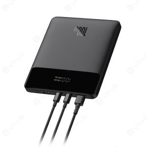 پاوربانک 20000mAh لپ تاپ بیسوس مدل Blade PPBLD100-X دارای نمایشگر با کیفیت است.