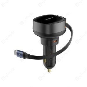 شارژر فندکی 60 وات بیسوس مدل Enjoyment Pro CCTXP-UC