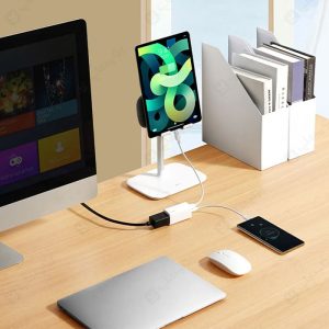 مبدل برق بیسوس مدل PS211 قابل استفاده بر روی میز است.