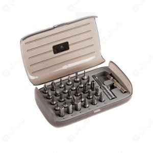 ست پیچ گوشتی برقی 35 در 1 گرین لاین مدل GN35IN1ELSD Screwdriver Set دارای پک 32 تایی پیچ گوشتی است.