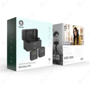 میکروفن بی سیم حرفه ای گرین لاین مدل GLM-PROFESSIONAL GNPGLMWMIC دارای باتری قدرتمند و شعاع اتصال وسیع می باشد.