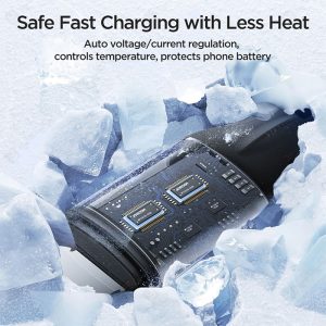 کابل شارژ USB به تایپ C جویروم مدل A25 به طول 2 متر بدون داغ کردن است.
